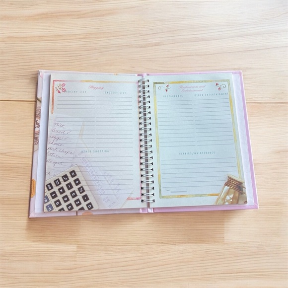 2/$25 NEW Everything In Its Place A Household Journal '92 Spiral Hard Cover Book - Picture 6 of 9